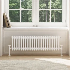 Toasty Ardleigh White Horizontal Column Radiator