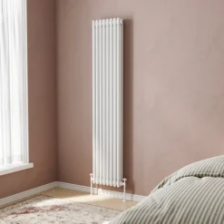 Toasty Ardleigh White Vertical Column Radiator