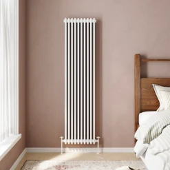 Toasty Ardleigh White Vertical Column Radiator