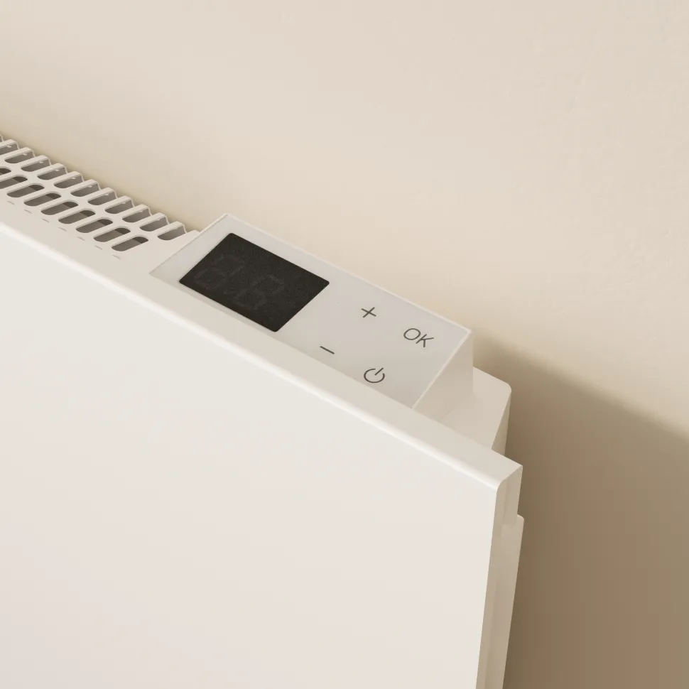 Toasty Bask Matt White Electric Radiator