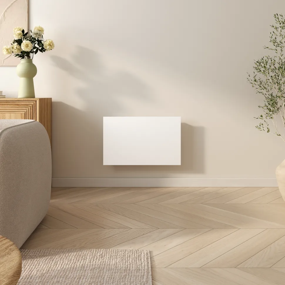 Toasty Bask Matt White Electric Radiator
