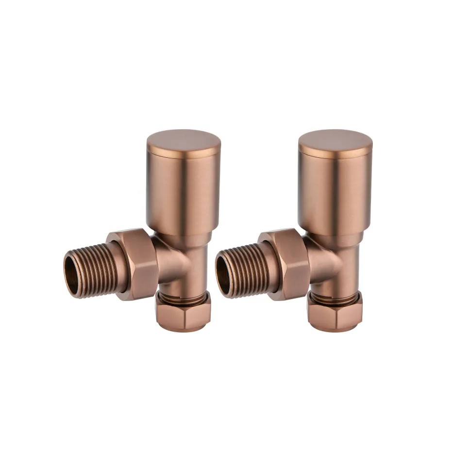 Toasty Brushed Bronze Dual Fuel Kit With Digital Element, Valves And T-Piece