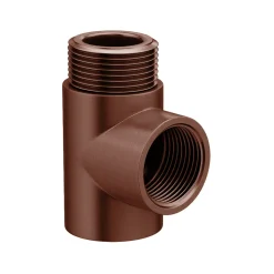 Toasty Brushed Bronze Dual Fuel Kit With Digital Element, Valves And T-Piece