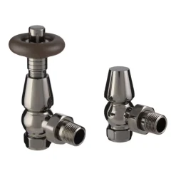 Toasty Chelsea Black Nickel Thermostatic Radiator Valves