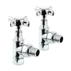 Toasty Chrome Crosshead Manual Radiator Valve