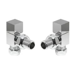 Toasty Chrome Square Manual Valve