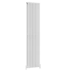 Toasty Ember White Oval Panel Vertical Radiator