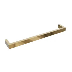 Toasty Flare Polished Brass Electric Heated Towel Rail