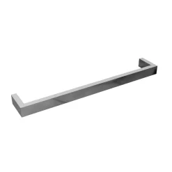 Toasty Flare Polished Stainless Steel Electric Heated Towel Rail