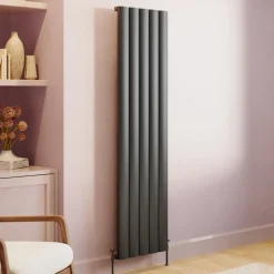 Toasty Forma Anthracite Vertical Aluminium Radiator