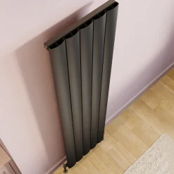 Toasty Forma Anthracite Vertical Aluminium Radiator