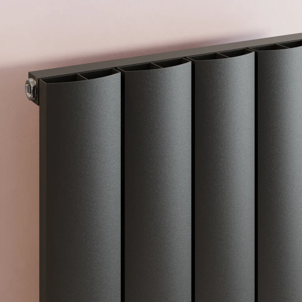 Toasty Forma Anthracite Vertical Aluminium Radiator