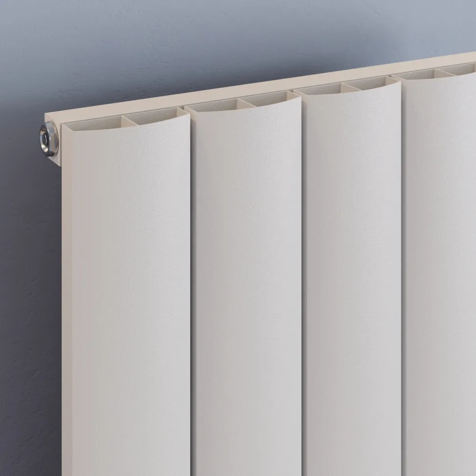 Toasty Forma White Vertical Aluminium Radiator