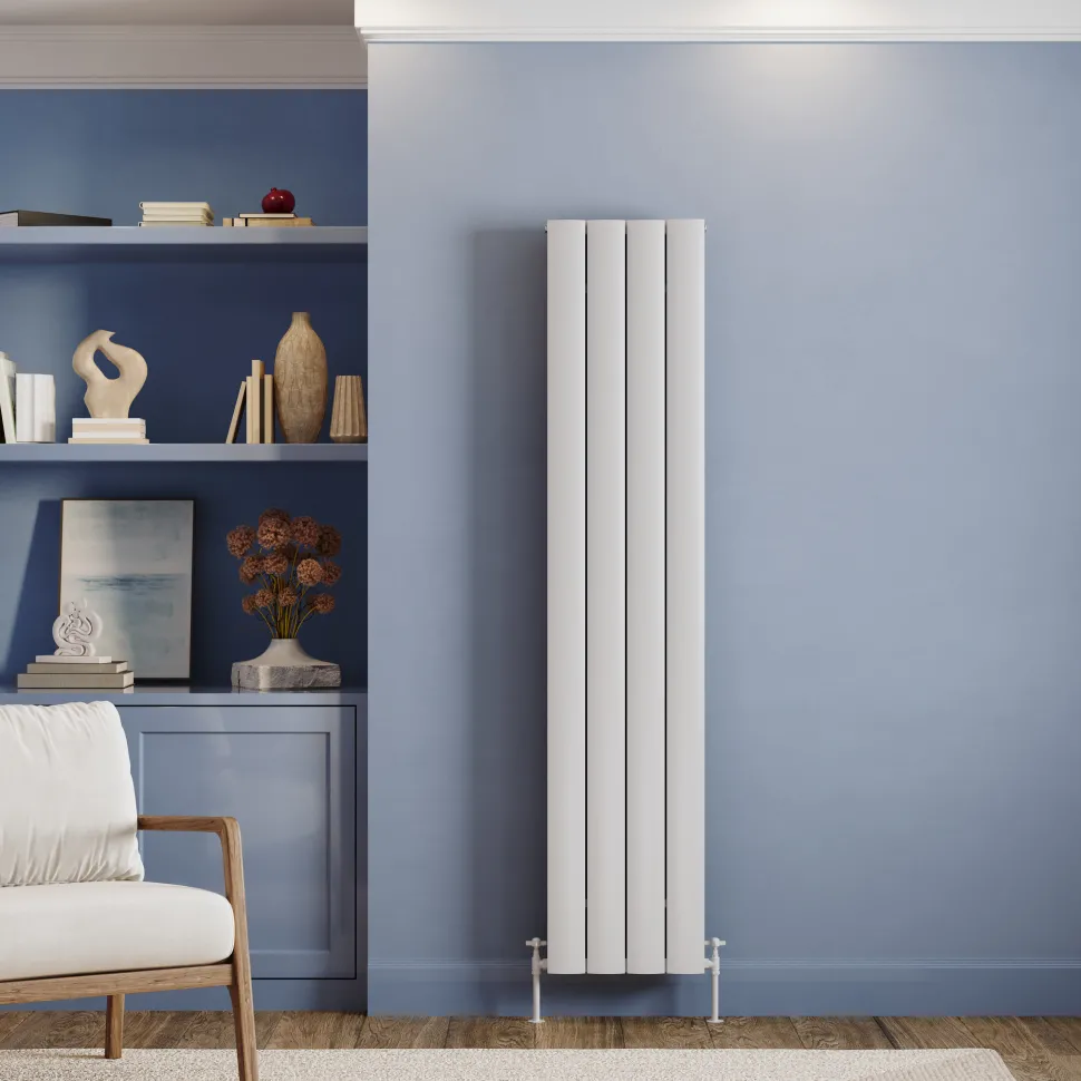 Toasty Forma White Vertical Aluminium Radiator