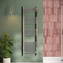 Toasty Glow Chrome 22mm Heated Ladder Towel Rail