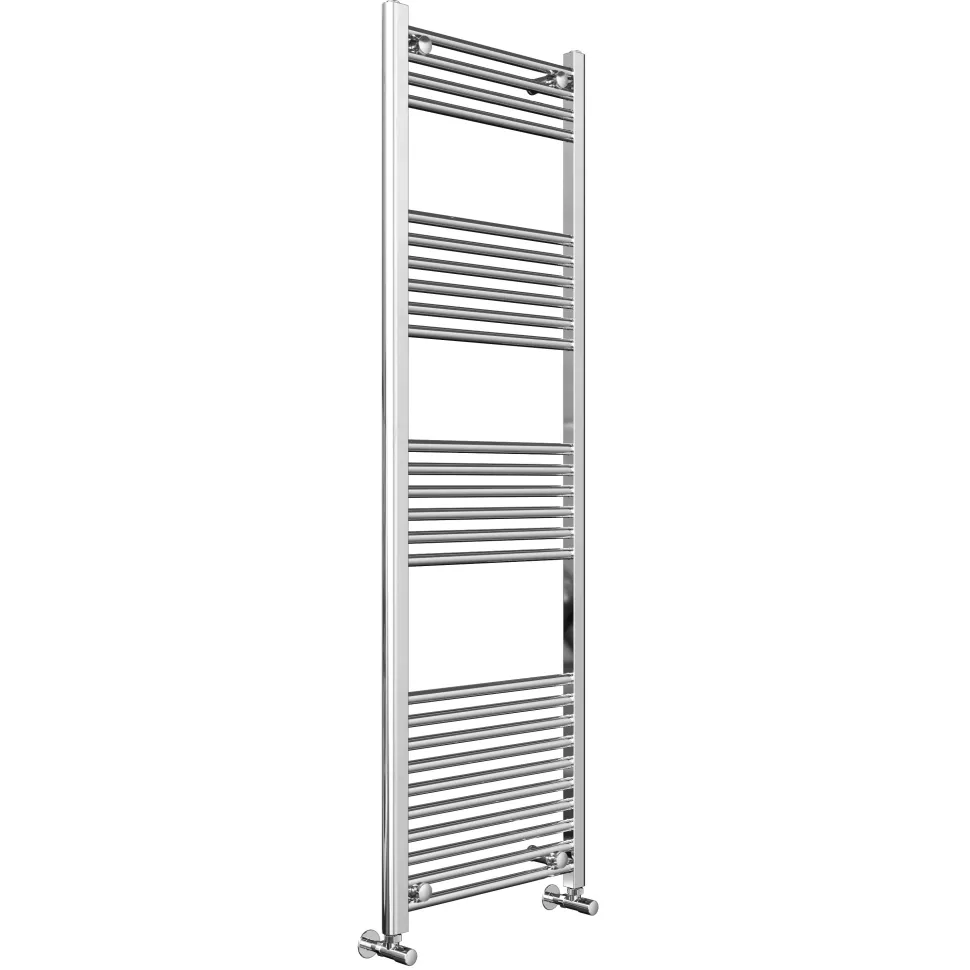 Toasty Glow Chrome 22mm Heated Ladder Towel Rail