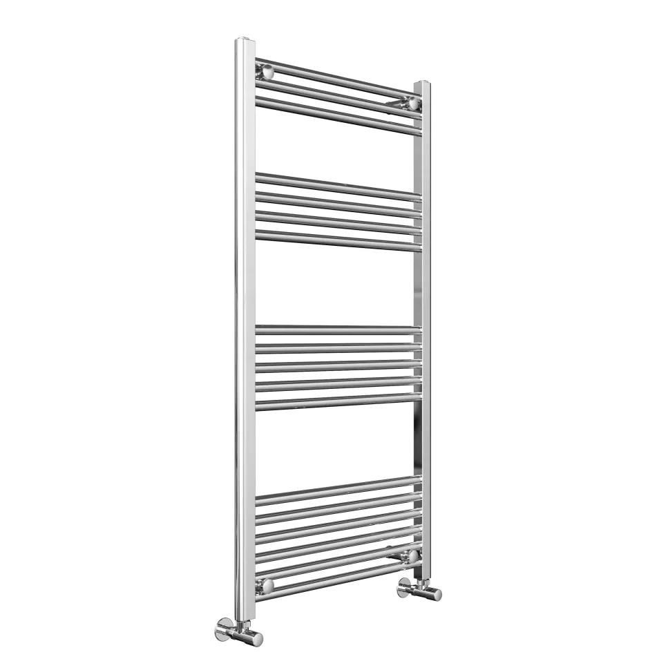 Toasty Glow Chrome 22mm Heated Ladder Towel Rail