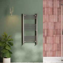 Toasty Glow Chrome 22mm Heated Ladder Towel Rail
