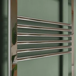 Toasty Glow Chrome 22mm Heated Ladder Towel Rail