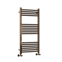 Toasty Glow Premium Brushed Bronze 25mm Heated Towel Rail