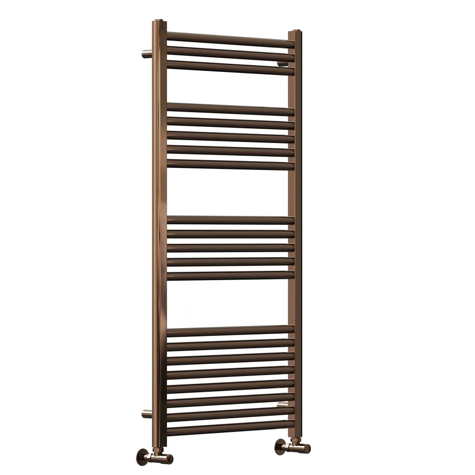Toasty Glow Premium Brushed Bronze 25mm Heated Towel Rail