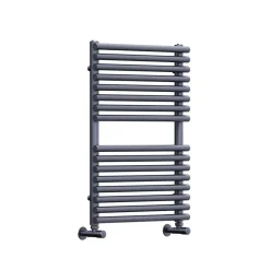 Toasty Halo Anthracite Bar on Bar Heated Towel Rail