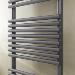 Toasty Halo Anthracite Bar on Bar Heated Towel Rail
