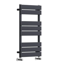 Toasty Hush Anthracite Flat Panel Heated Towel Rail