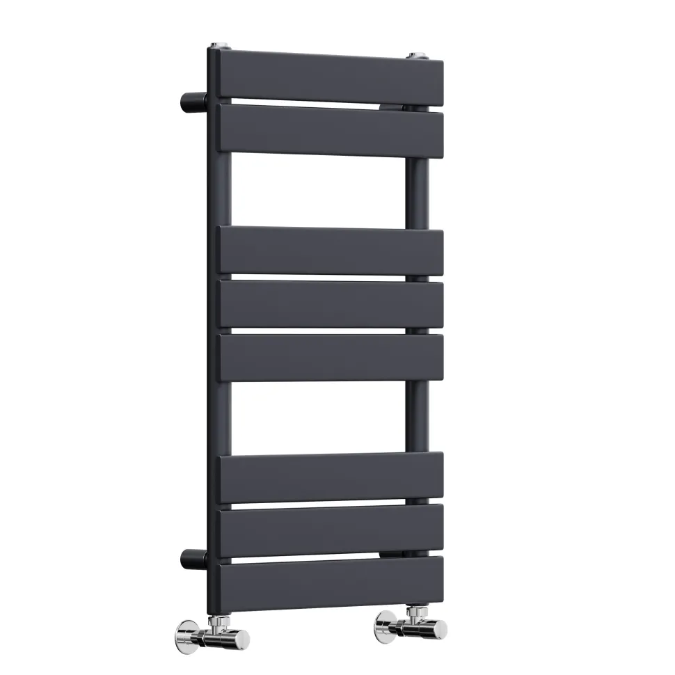 Toasty Hush Anthracite Flat Panel Heated Towel Rail