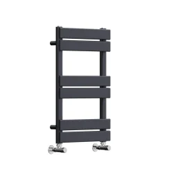 Toasty Hush Anthracite Flat Panel Heated Towel Rail