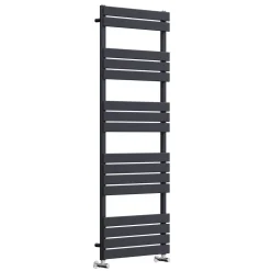 Toasty Hush Anthracite Flat Panel Heated Towel Rail