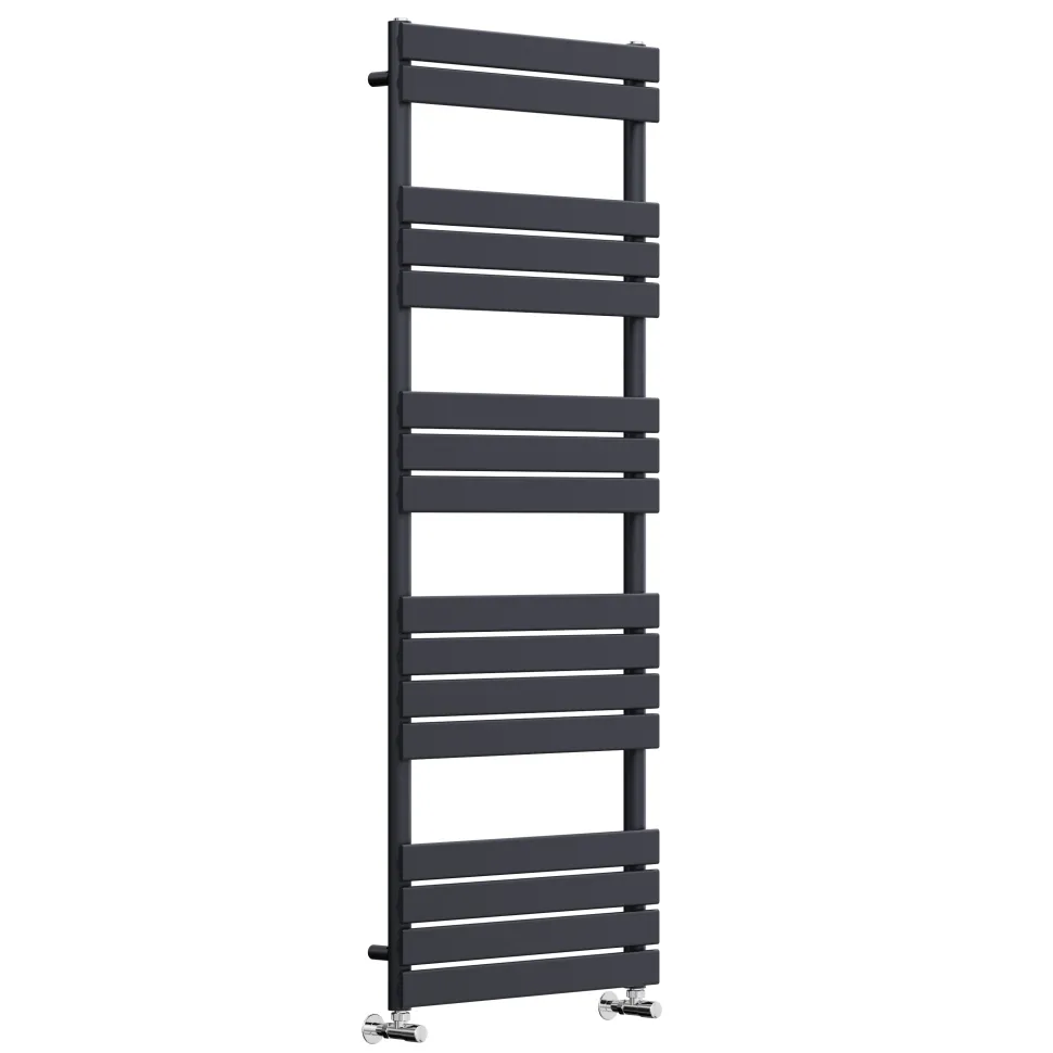 Toasty Hush Anthracite Flat Panel Heated Towel Rail
