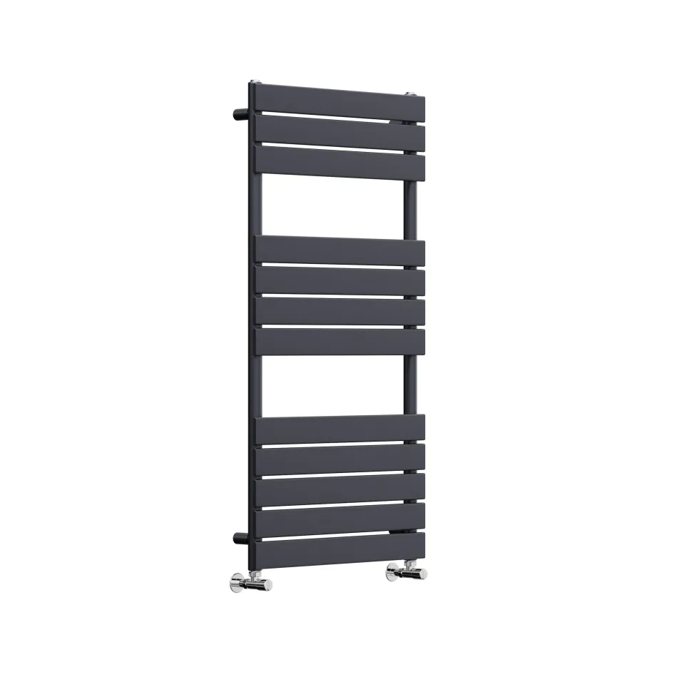 Toasty Hush Anthracite Flat Panel Heated Towel Rail