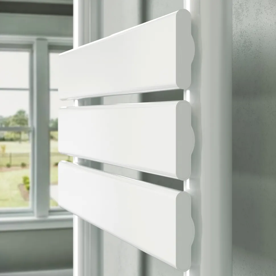 Toasty Hush White Flat Panel Heated Towel Rail