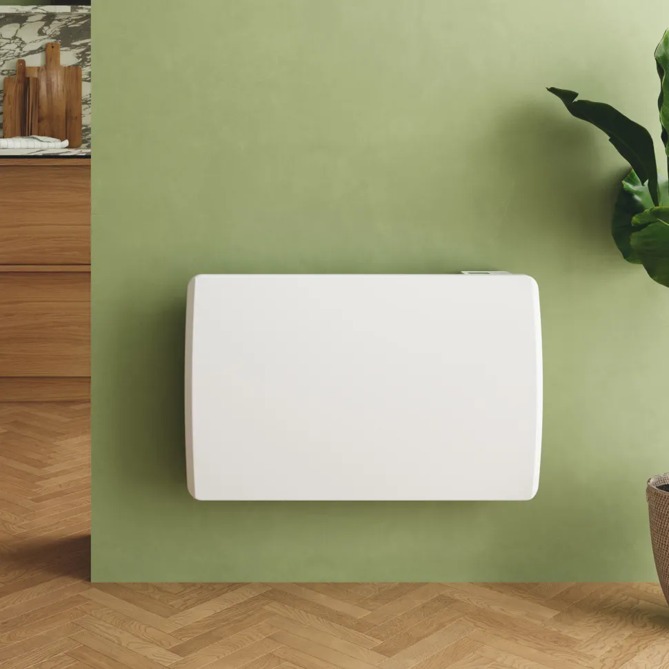 Toasty Lume Matt White Electric Radiator