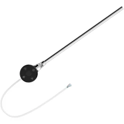 Toasty Matt Black Dual Fuel Kit With Digital Element, Valves And T-Piece