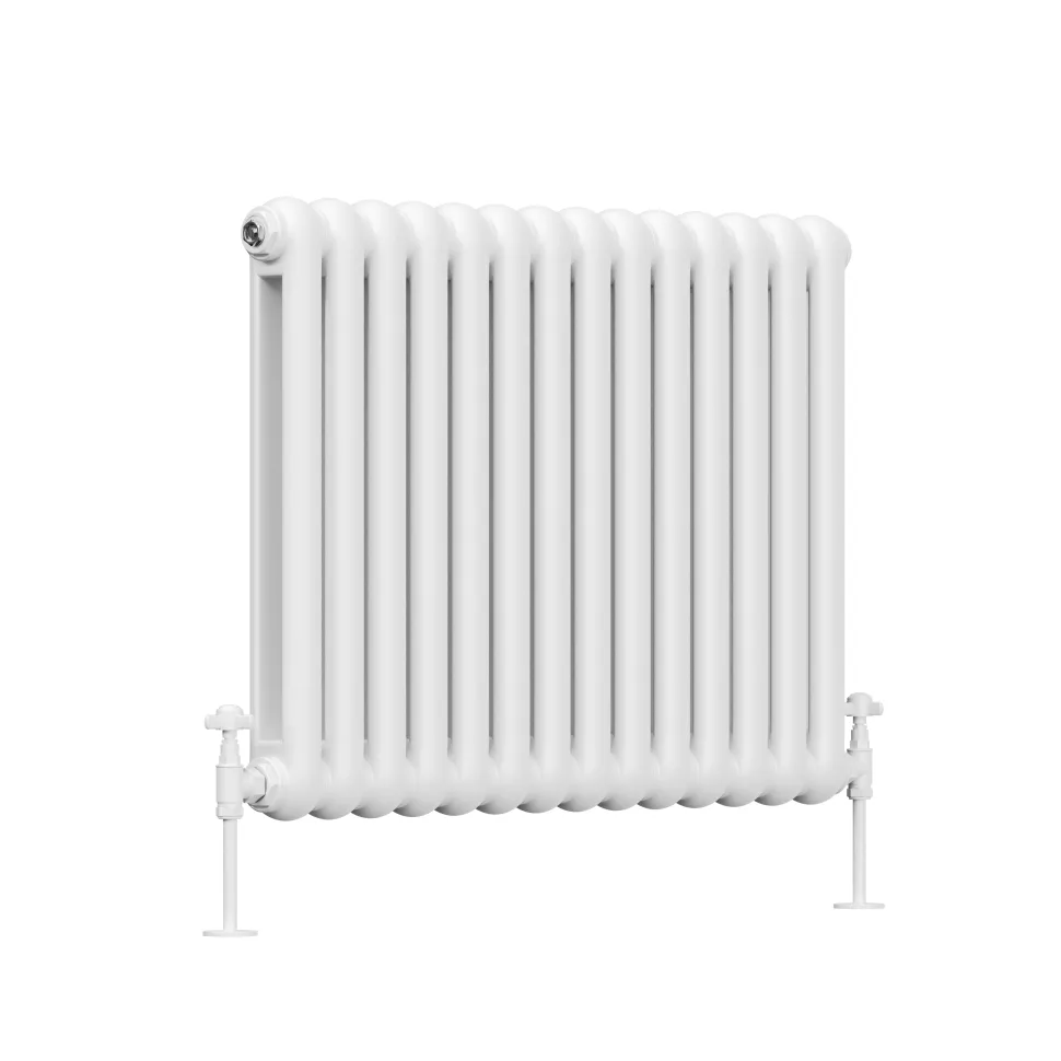 Toasty Mellow White Horizontal 2 Column Radiator