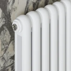 Toasty Mellow White Horizontal 2 Column Radiator