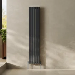 Toasty Radiance Anthracite Flat Panel Vertical Radiator