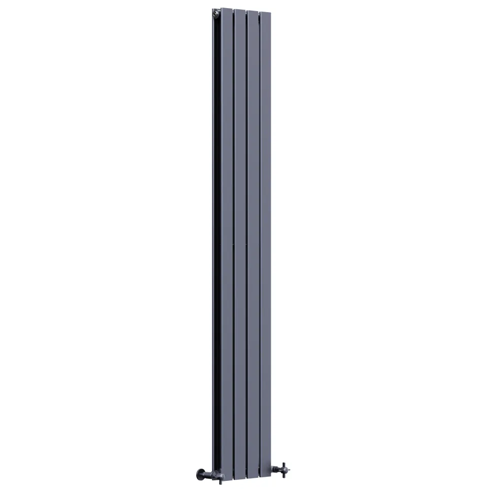 Toasty Radiance Anthracite Flat Panel Vertical Radiator