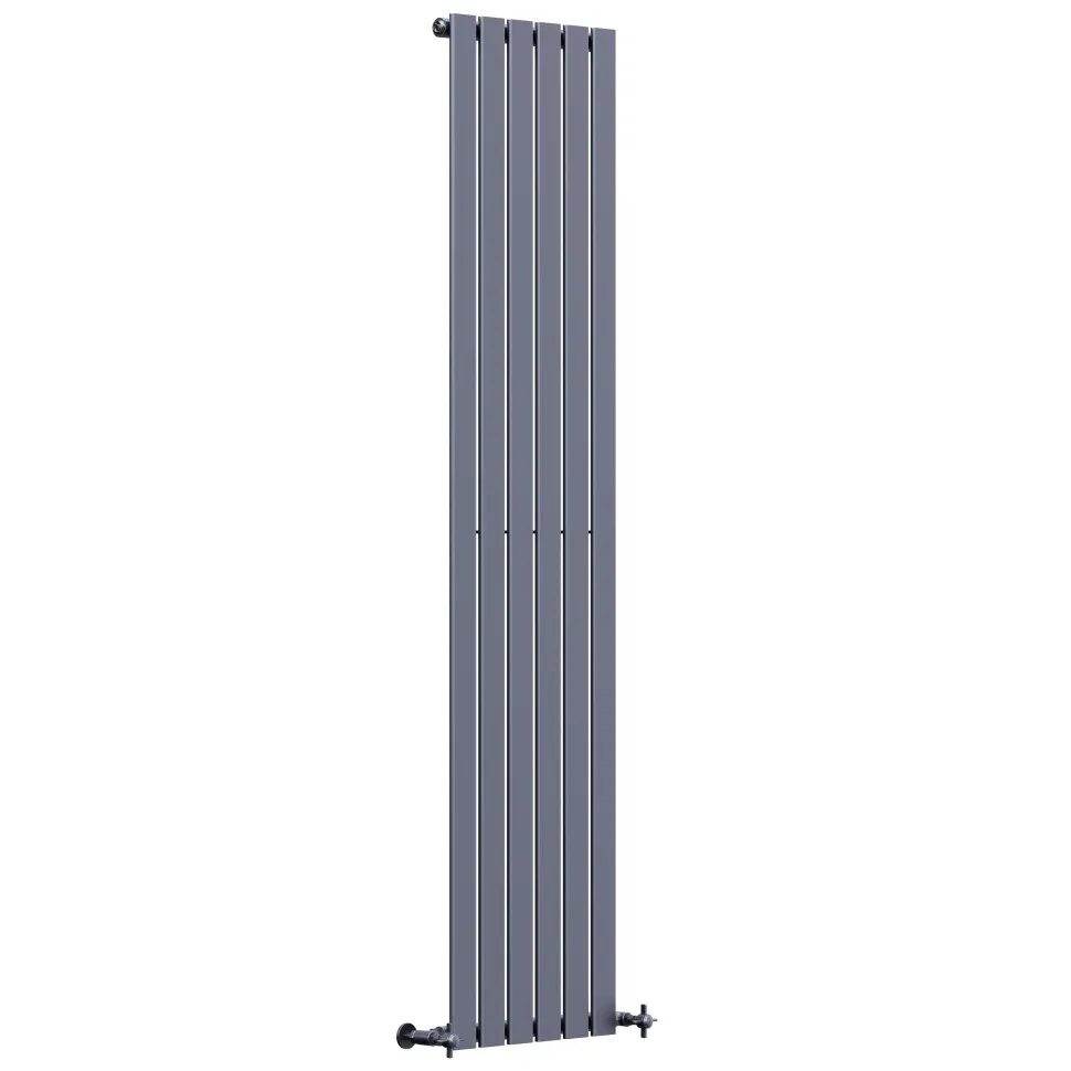 Toasty Radiance Anthracite Flat Panel Vertical Radiator
