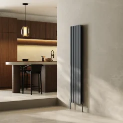 Toasty Radiance Anthracite Flat Panel Vertical Radiator
