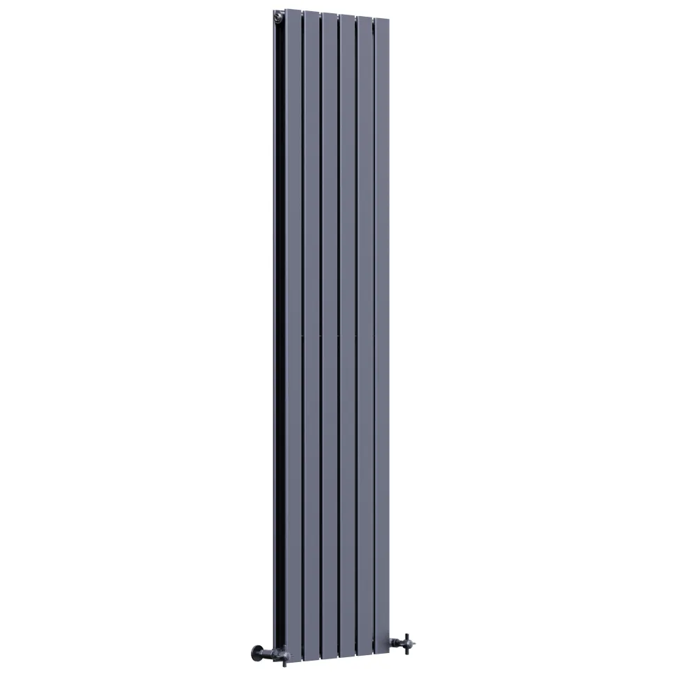Toasty Radiance Anthracite Flat Panel Vertical Radiator