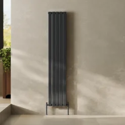 Toasty Radiance Anthracite Flat Panel Vertical Radiator