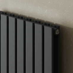 Toasty Radiance Anthracite Flat Panel Vertical Radiator