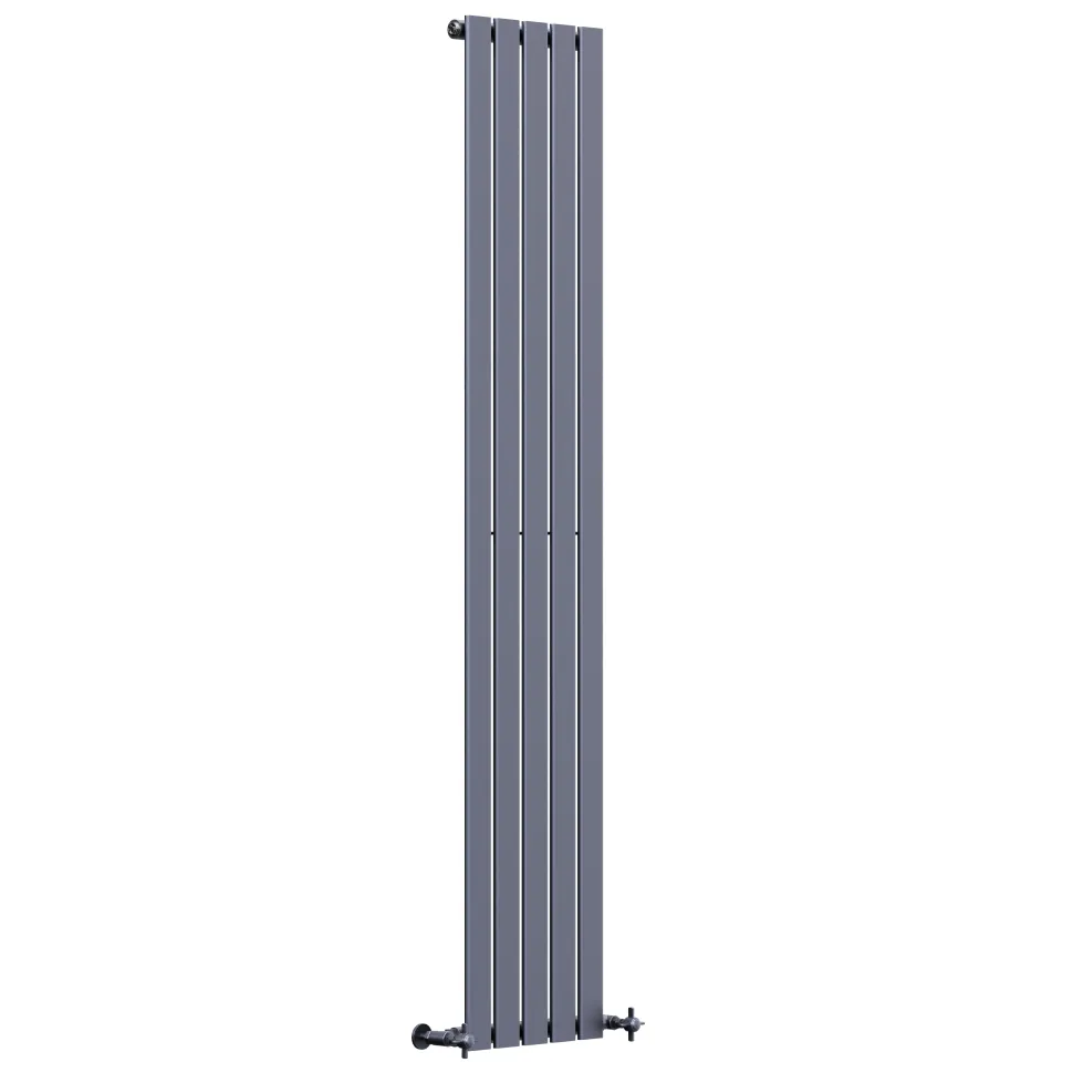 Toasty Radiance Anthracite Flat Panel Vertical Radiator