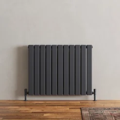 Toasty Radiance Anthracite Flat Panel Horizontal Radiator