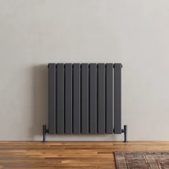 Toasty Radiance Anthracite Flat Panel Horizontal Radiator