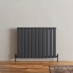 Toasty Radiance Anthracite Flat Panel Horizontal Radiator