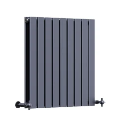 Toasty Radiance Anthracite Flat Panel Horizontal Radiator